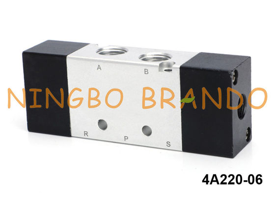 4A220-06 Airtac نوع 5/2 صمام طيار هوائي مزدوج هوائي