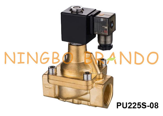 PU225S-08 شاكو نوع 1 `` 2/2 صمام الملف اللولبي البخار 24VDC 220VAC