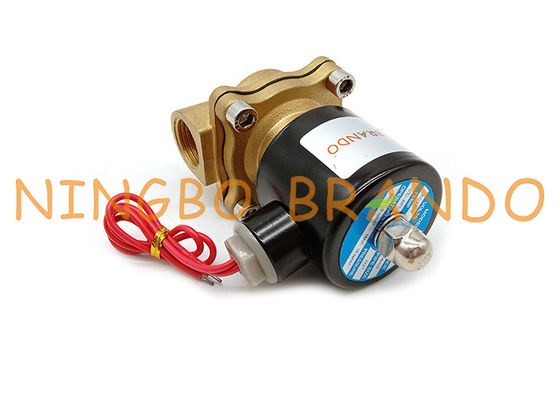 UW-15 2W160-15 1/2 `` 2/2 صمام الملف اللولبي النحاس للتحكم في السوائل