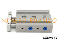 CXSM6-10 SMC Type Double Rod Guided Air Pneumatic Cylinder
