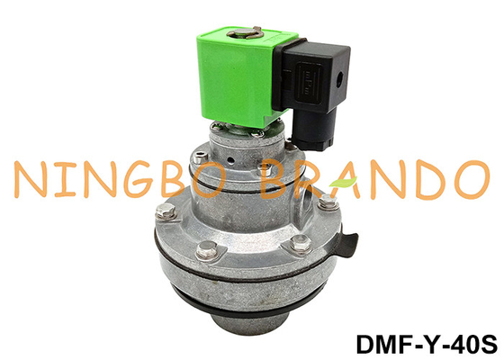 DMF-Y-40S 1-1 / 2 `` صمام الحجاب الحاجز المغمور 220 فولت تيار متردد 12 فولت 24 فولت تيار مستمر