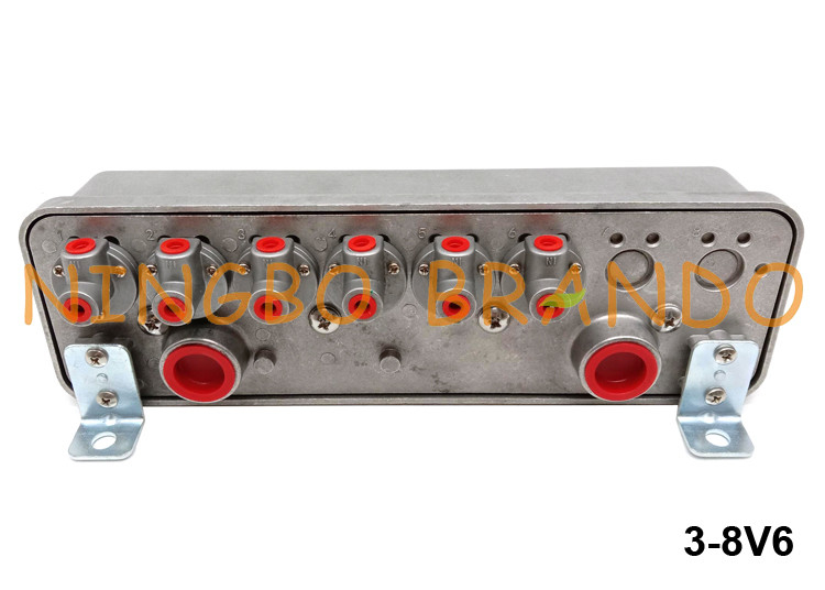 3-8V6 Goyen نوع الملف اللولبي الطيار صمام الضميمة 12V 24V DC 110V 220V AC