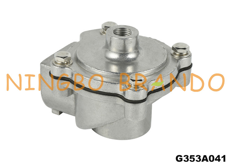 G353A041 3/4 `` صمام نفاث نبضي للطيار عن بعد ملولب لمرشح الكيس