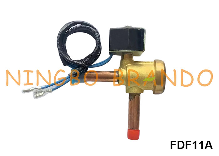 FDF11A صمام الكهربائي التبريد من نوع SANHUA 1/2'' 24VDC 110VAC 220VAC