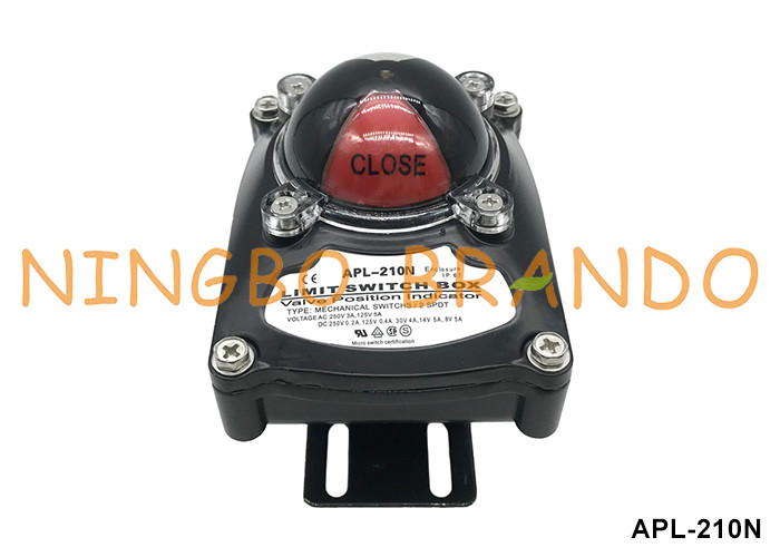 APL-210N مؤشر موقع صمام مربع مفتاح الحد للجهاز التشغيلي الهوائي