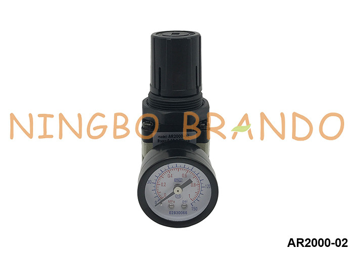 AR2000-02 SMC نوع منظم الضغط الهوائي الهوائي مع مقاس 1/4'' 10 بار