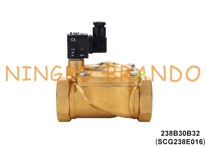 SCG238E016 1-1/4' ASCO نوع الصمام الكهربائي للماء النحاس 24VDC 110VAC 220VAC