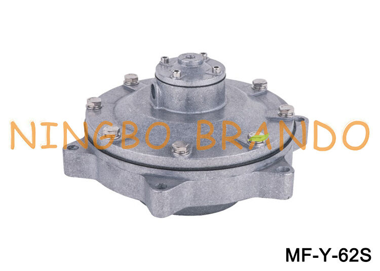 صمام نبضي هوائي عن بعد من النوع SBFEC 2.5 بوصة MF-Y-62S مثبت على خزان