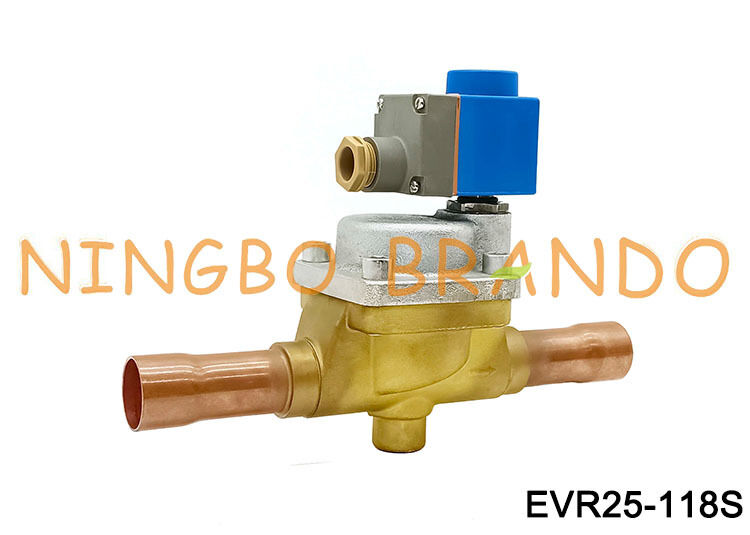 دانفوس نوع 032L2201 صمام الملف اللولبي EVR 25 لحام ODF 1 1/8 بوصة