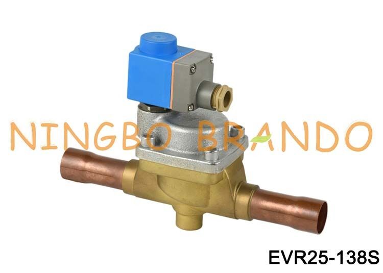 صمام الملف اللولبي دانفوس نوع 1-3 / 8 '' Evr25 Odf 220VAC 24VDC