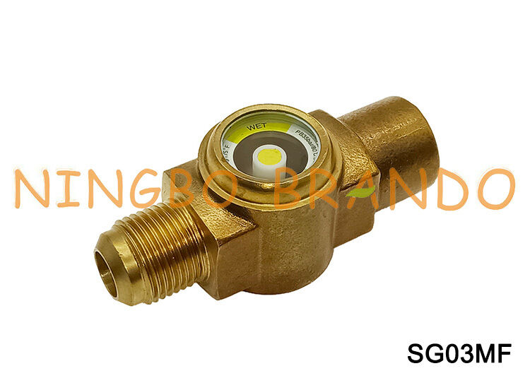 Danfoss Type SGN SGI زجاج رؤية منخفض الضغط 1/4 '' 3/8 '' 1/2 '' مضيئة int x ext