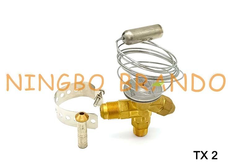Danfoss Type 068Z3206 TX2 صمام التمدد الحراري 3/8 بوصة × 1/2 بوصة مضيئة