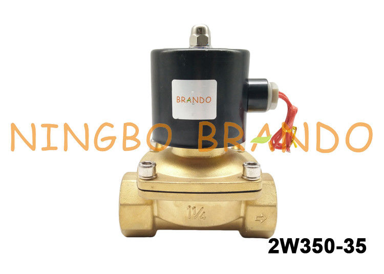 1-1 / 4 &quot;نوع UNI-D UW-35 2W350-35 صمام الملف اللولبي للتحكم في سوائل النحاس