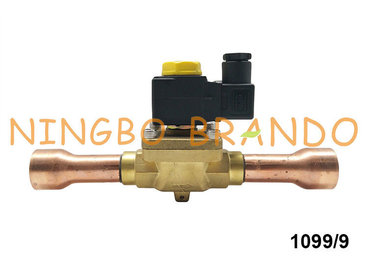 Castel Type NC 1-1 / 8 '' صمام ملف لولبي يعمل بغشاء تجريبي 1099/9