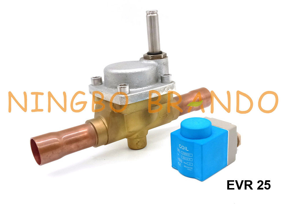 صمام الملف اللولبي في المبرد Danfoss نوع EVR 25 NC 1 1/8 `` 032L2201