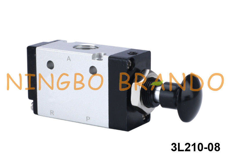 3L210-08 Airtac نوع 3 طريقة دفع سحب صمام التحكم بالهواء المضغوط