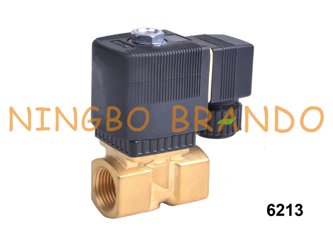 صمام الملف اللولبي النحاسي 6213 A 3/8 1/2 3/4 10.0 13.0 20.0 25.0 NBR FKM 24V 230V