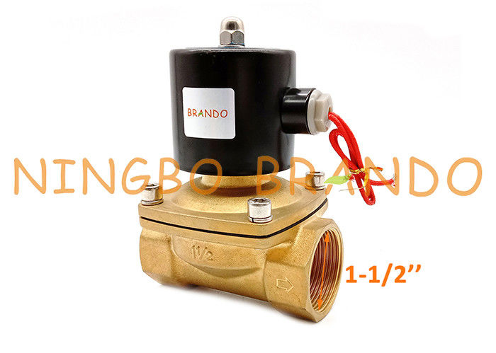 UW-40 2W400-40 1-1 / 2 `` 2/2 صمام التحكم في التدفق شبه الحجاب الحاجز NC