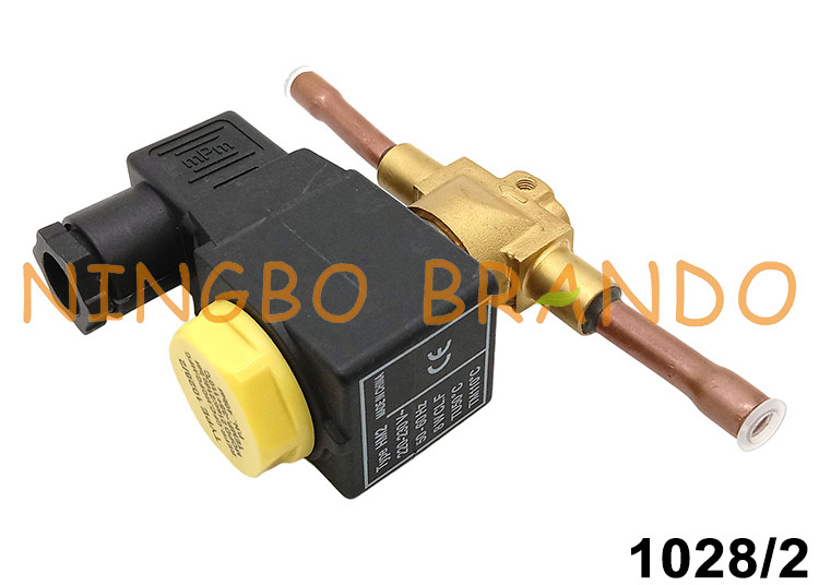 Castel Type 1028/2 1/4 `` صمام الملف اللولبي اللحيم HM2 AC220V DC24V