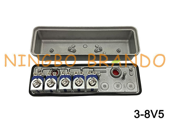 3-8V5 جامع القنوات عن بعد صمام الطيار الضميمة تحكم RCA3-8V5 220V 110V 24V