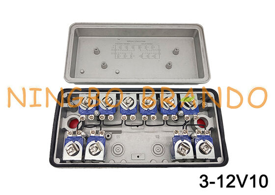 3-12V10 GOYEN نوع صندوق صمام الملف اللولبي للطيار عن بعد 12 فولت 24 فولت 110 فولت 220 فولت