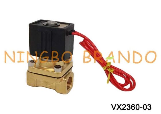 SMC نوع VX2360-03 3/8 '' صمام الملف اللولبي النحاسي AC220V AC110V DC24V