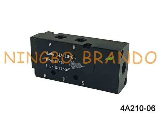 AIRTAC نوع صمام التحكم في الهواء الهوائي 4A210-06 4A21006 5/2 Way