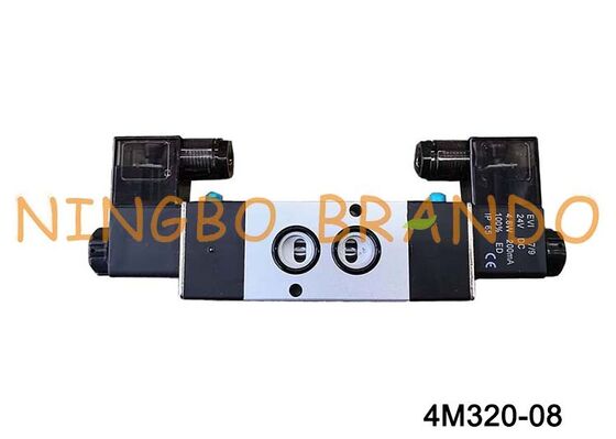 4M320-08 AC110V 2 موقف 5 طريقة صمام الملف اللولبي NAMUR 220VAC