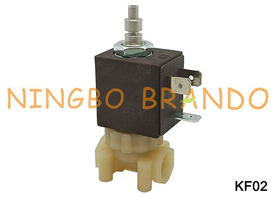 1/8 ''3 طريقة NC الغذاء الصف القهوة ماكينة الاسبريسو البلاستيك الملف اللولبي صمام KF02