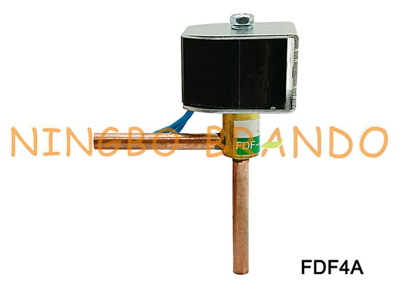 سلسلة FDF صمام الملف اللولبي للتبريد FDF4A لصانع الثلج AC220V