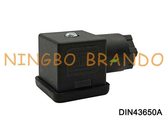 DIN43650A موصل الملف اللولبي 18 مم 3 PIN DIN 43650 النوع A