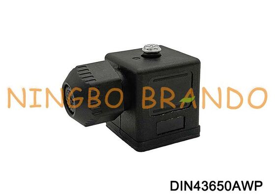 DIN43650A موصل ملف صمام الملف اللولبي المقاوم للماء IP67