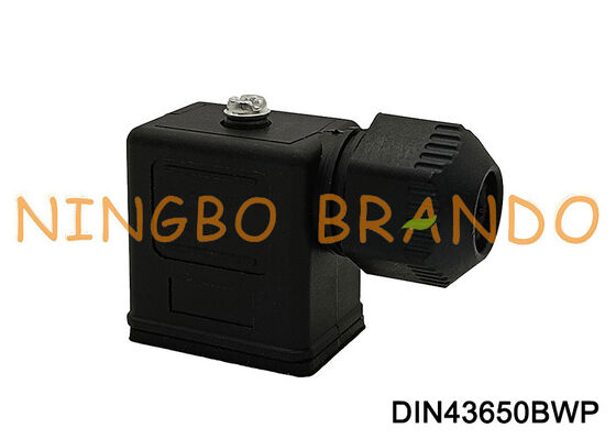 DIN43650B ماء الملف اللولبي صمام لفائف موصل IP67 DIN 43650 النموذج B