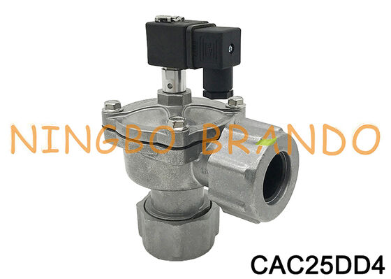 CAC25DD4 CAC25DD4002 1 '' صمام نبض الزاوية اليمنى الكهربائية 220 فولت 24 فولت