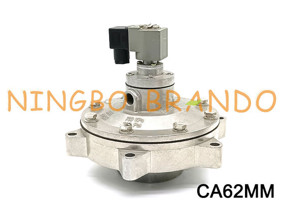 CA62MM صمام الملف اللولبي المغمور 2 1/2 ''صمام نبض AC110V AC220V DC24V