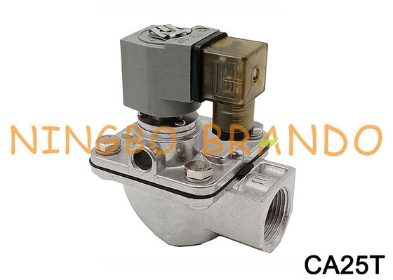 G1 '' CA25T الزاوية اليمنى نبض صمامات الحجاب الحاجز النفاث AC220V AC110V DC24V