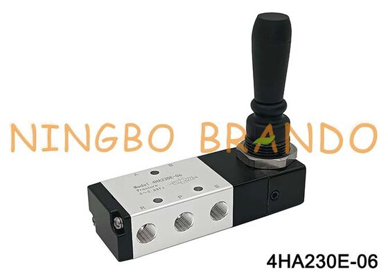 AirTAC نوع 4HA230E-06 صمام يدوي 5/3 طريقة هوائي رافعة اليد صمام