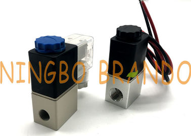 Airtac 2V025 Series 2V025 - 08 الألومنيوم صمام الملف اللولبي هوائي تعمل مباشرة عادة مغلقة مع حجم المنفذ 1/4 