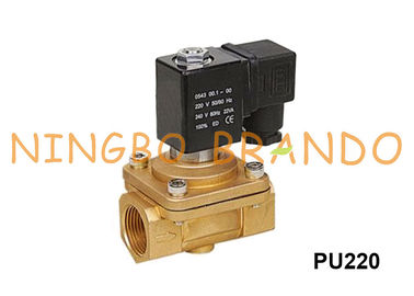 شاكو نوع النحاس صمام الملف اللولبي للمياه 1/8 `` PU220-01 1/4 '' PU220-02 220V AC 24V DC