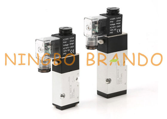 صمام الملف اللولبي الهوائي نوع Airtac نامور 5/2 طريقة 12 فولت 24 فولت 110 فولت 220 فولت