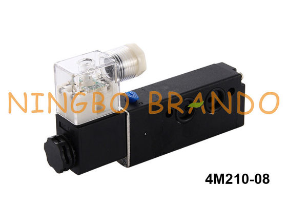 4M210-08 Airtac Type 5/2 Namur Solenoid Valve G1 / 4 `` 24VDC 220VAC