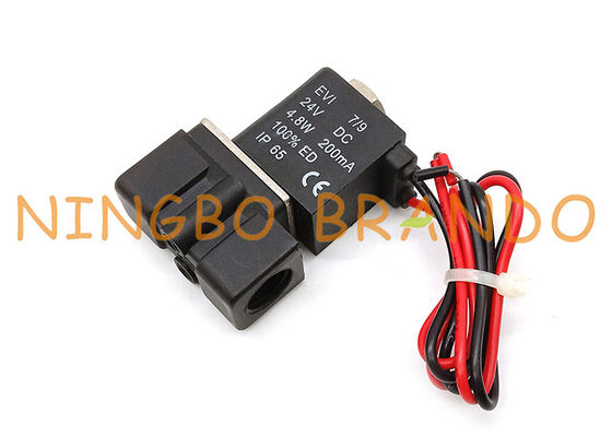 2P025-08 1/4 `` صمامات متوسطة السوائل البلاستيكية ذات الاتجاهين