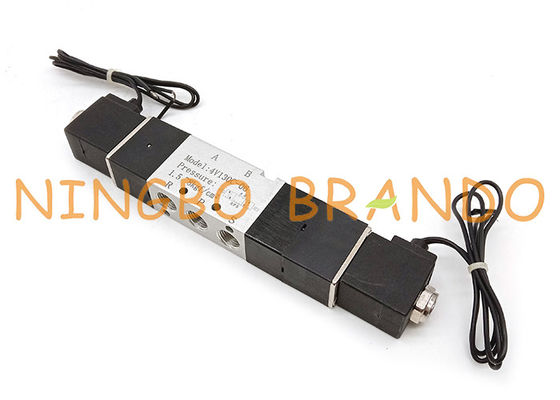 AirTAC Type 4V130C-06 5 Way 3 Position هوائي الملف اللولبي صمام